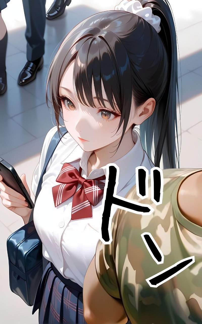 【オヤジ嫌いツンデレ●●征服編】水着撮影会のはずが、いつのまにかおぢさんち〇ぽに沼る話4 モザイク版 サンプル6ページ目
