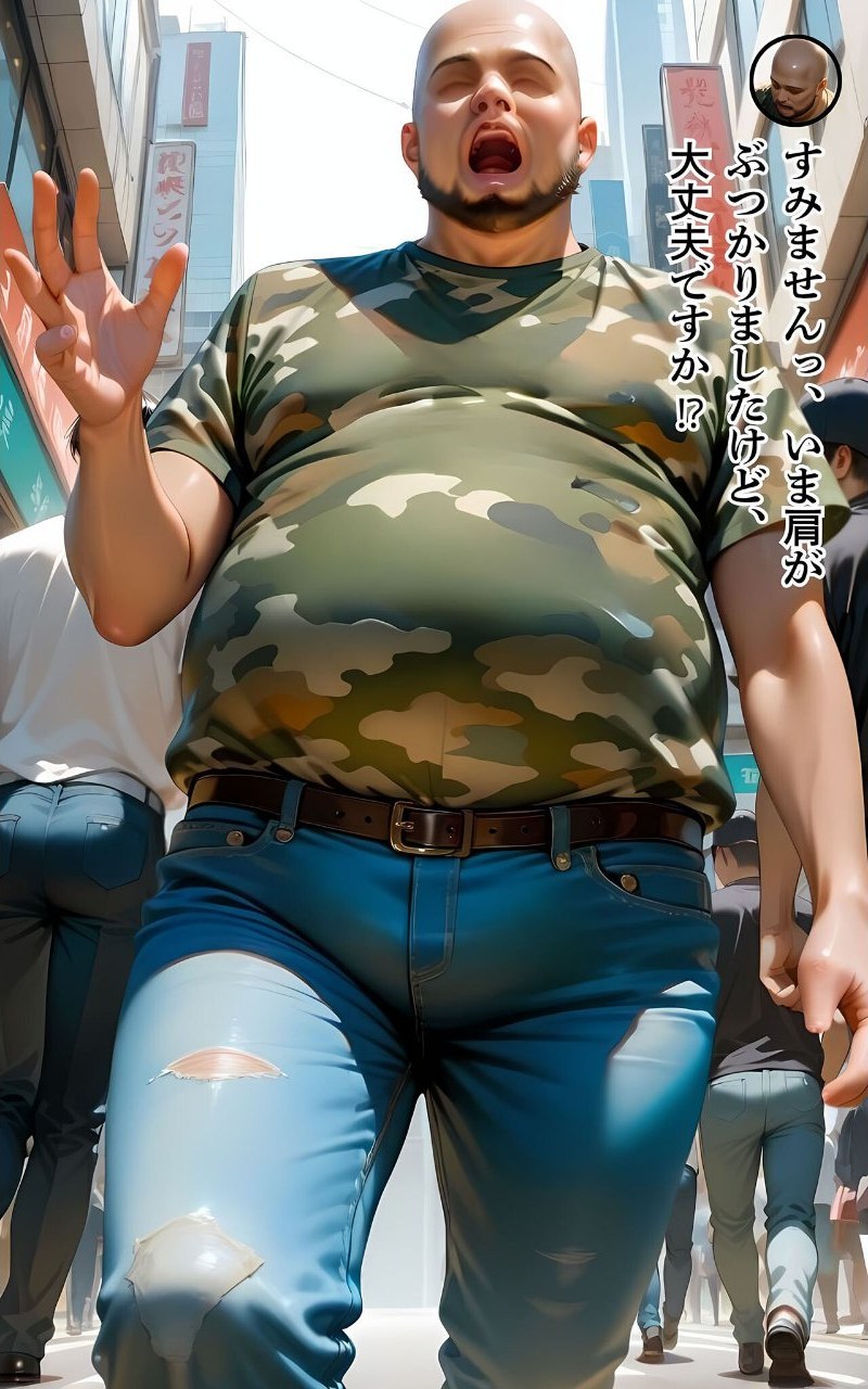 【オヤジ嫌いツンデレ●●征服編】水着撮影会のはずが、いつのまにかおぢさんち〇ぽに沼る話4 モザイク版 サンプル7ページ目