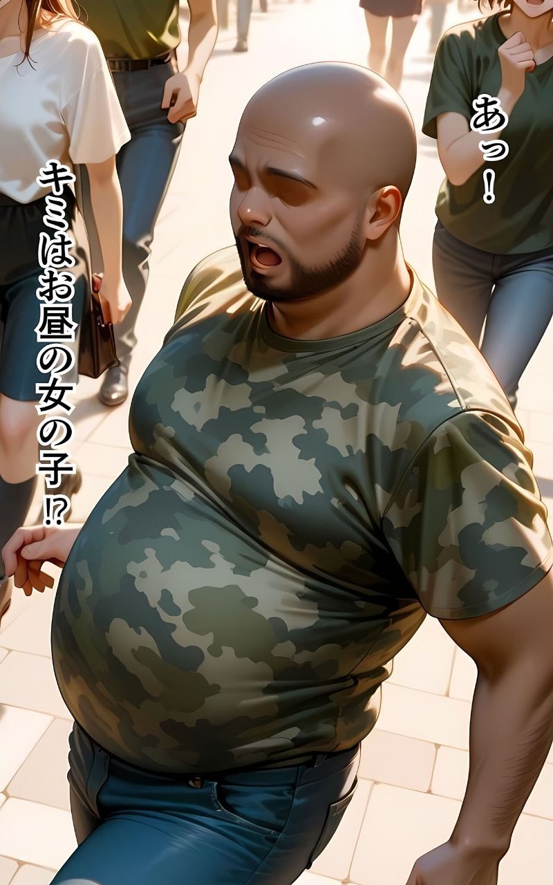 【オヤジ嫌いツンデレ●●征服編】水着撮影会のはずが、いつのまにかおぢさんち〇ぽに沼る話4 モザイク版 サンプル17ページ目