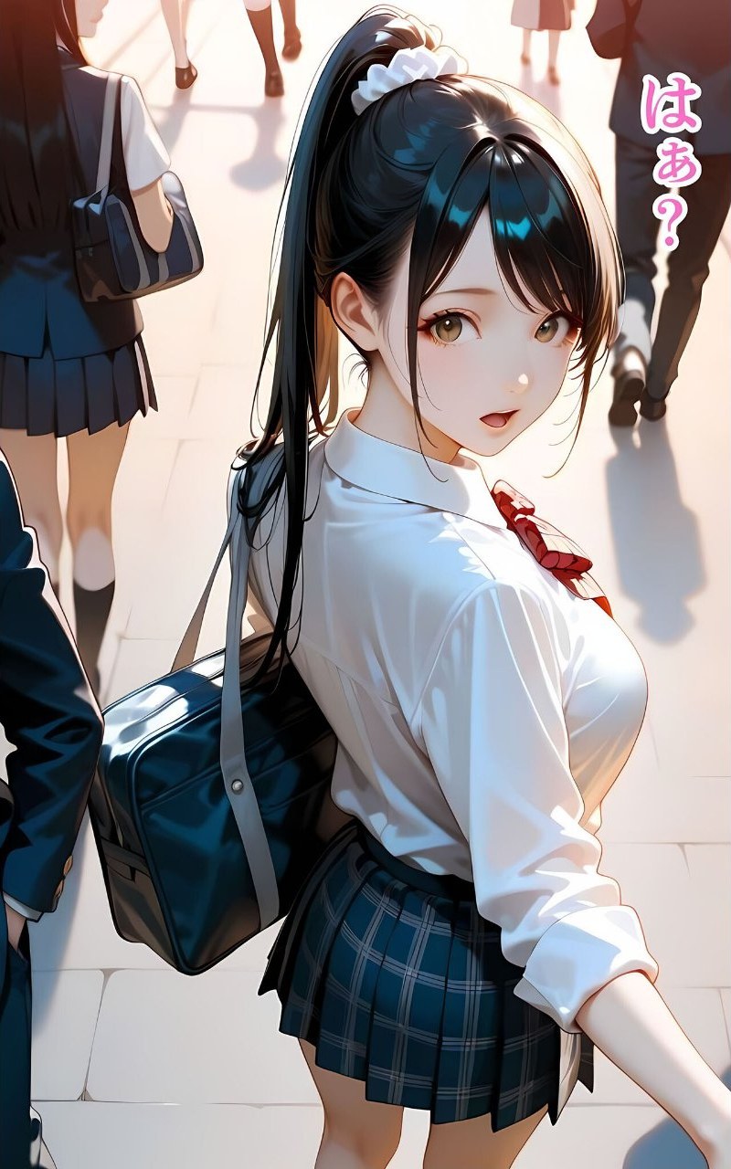 【オヤジ嫌いツンデレ●●征服編】水着撮影会のはずが、いつのまにかおぢさんち〇ぽに沼る話4 モザイク版 サンプル18ページ目
