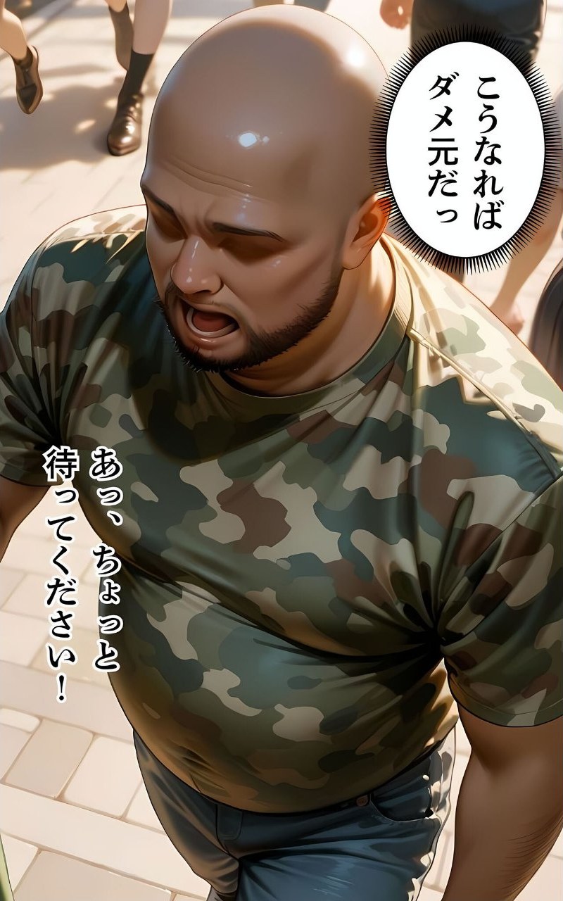 【オヤジ嫌いツンデレ●●征服編】水着撮影会のはずが、いつのまにかおぢさんち〇ぽに沼る話4 モザイク版 サンプル19ページ目