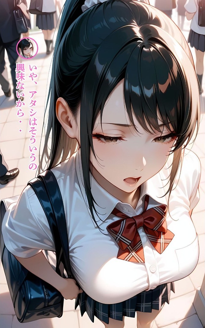 【オヤジ嫌いツンデレ●●征服編】水着撮影会のはずが、いつのまにかおぢさんち〇ぽに沼る話4 モザイク版 サンプル22ページ目